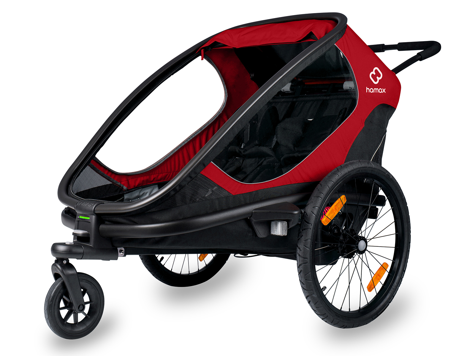 HAM400064 Red_Black-stroller
